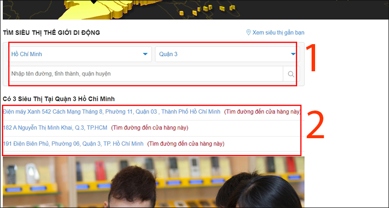 T&igrave;m si&ecirc;u thị gần nhất